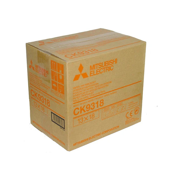 Mitsubishi CK9318 Carta + Ribbon per 350 Stampe 13x18 Mitsubishi CK9318 Carta + Ribbon per 350 Stampe 13x18